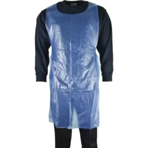 Image of Blue Disposable Apron, Pack of 100
