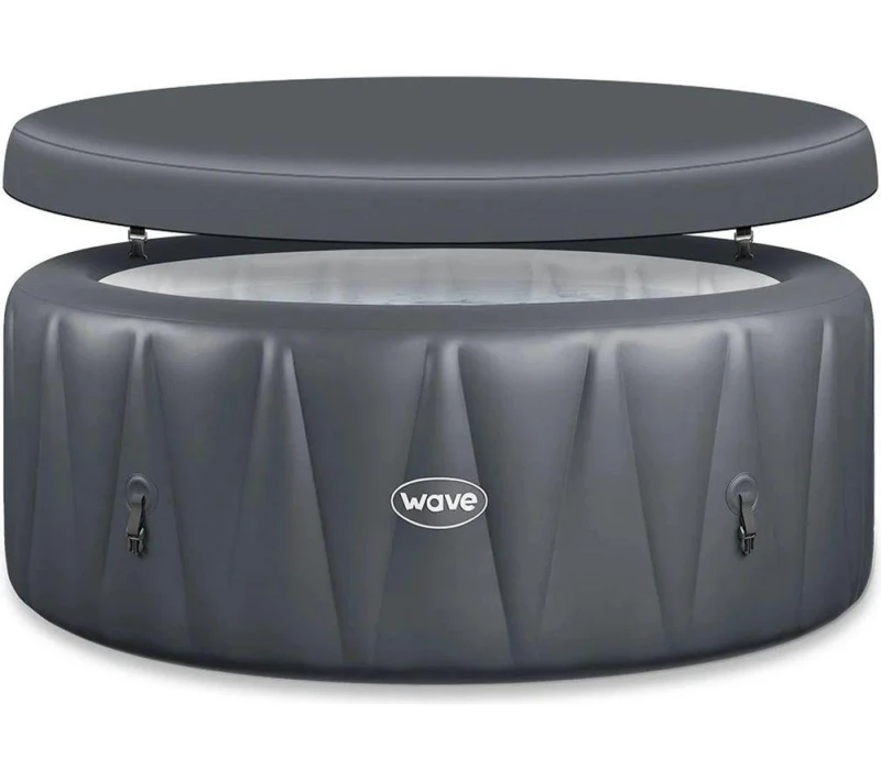 Image of WAVE The Atlantic Inflatable Hot Tub - Dark Grey 5060959547693