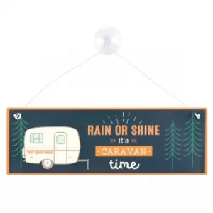 Image of Rain or Shine Window Sign