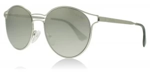 Image of Prada Cinema Sunglasses Silver 1BC2B0 53mm