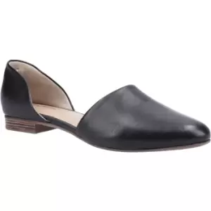 Image of Hush Puppies Womens Makeda D'Orsay Flat Leather Shoes UK Size 8 (EU 41-42)