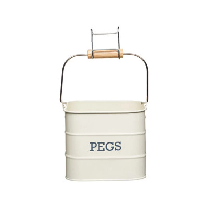 Image of Living Nostalgia Antique Cream Peg Tin Cream unisex