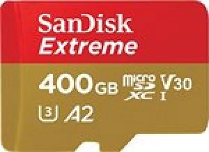 Image of SanDisk Extreme 400GB MicroSDXC Memory Card
