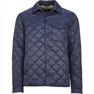 Image of Barbour Mens Tember Quilted Jacket Navy XXL