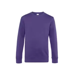 Image of B&C Mens King Crew Neck Sweater (L) (Radiant Purple)