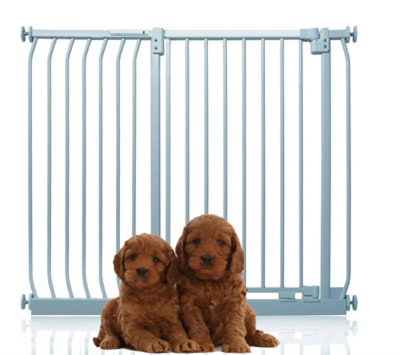 Image of Bettacare Extra Tall Elite Dog Gate, 116Cm - 125Cm, Matt Grey, Extra Tall 96.8Cm In Height, Pressure Fit Pet Gate