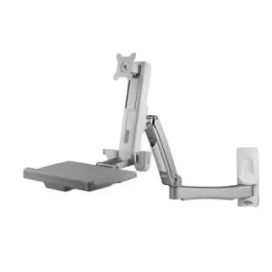 Image of Amer AMR1AWSL flat panel wall mount 61cm (24") Grey