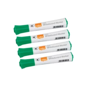 Image of Glide Whiteboard Pens Bullet Tip 10 Pack Green
