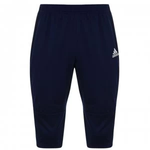 Image of adidas Condivo three quarter Shorts Mens - Navy