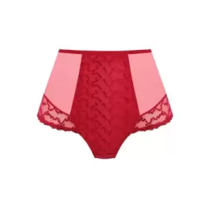 Image of Fantasie Ana High Waist Brief - Red