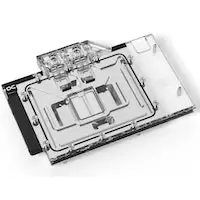 Image of Alphacool Eisblock Aurora Acryl GPX-N RTX 4080 ASUS Strix Water Block with Backplate