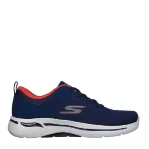Image of Skechers Go Walk Arch Fit Clinton Mens Trainers - Blue