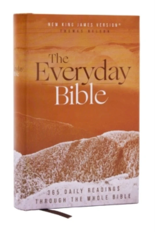 Image of NKJV, The Everyday Bible, Hardcover, Red Letter, Comfort Print. Hardback. By Thomas Nelson Books