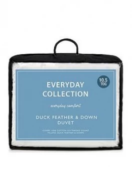 Image of Everyday Collection Duck Feather And Down 10.5 Tog Duvet