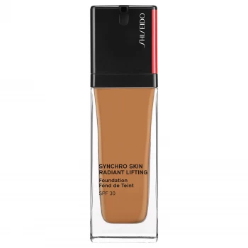 Image of Shiseido Synchro Skin Radiant Lifting SPF30 Foundation 30ml (Various Shades) - 420 Bronze