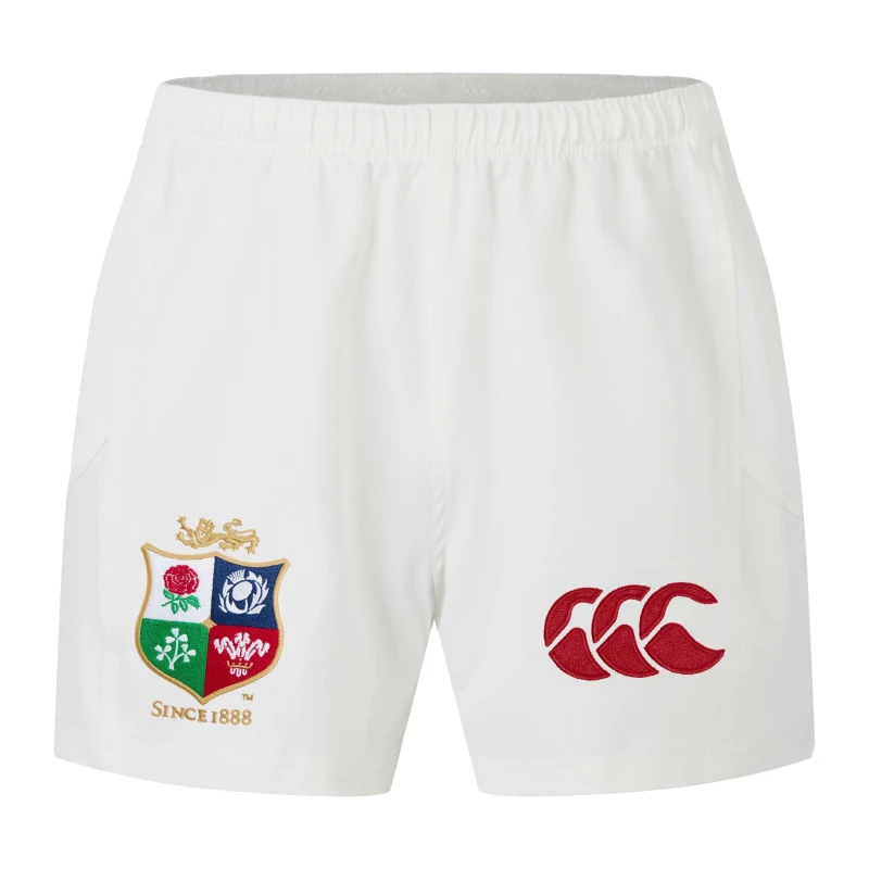 Image of Canterbury British and Irish Lions 2024 Match Shorts Adults - White White S