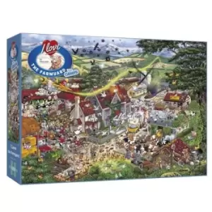 Image of Gibsons I Love The Farmyard Jigsaw Puzzle - 1000 Pieces