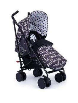 Image of Cosatto Supa 2 Stroller, Change Bag And Footmuff Bundle - All Smiles