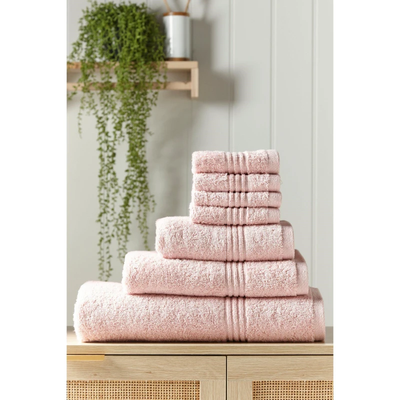 Image of Homelife Egyptian Cotton Face Cloths 4 Pack - Pink Pink One Size