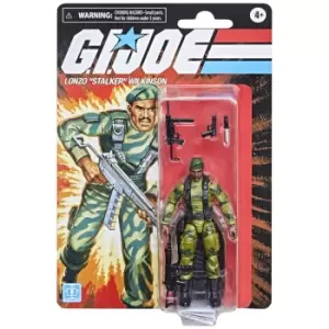 Image of Hasbro G.I. Joe Retro Collection Lonzo “StalkerWilkinson Action Figure