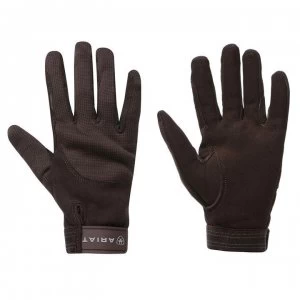 Image of Ariat Insulated Tek Grip Gloves - Bark Brown