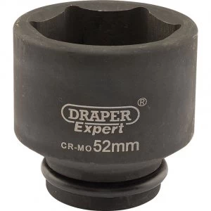 Image of Draper Expert 3/4" Drive Hexagon Impact Socket Metric 3/4" 52mm