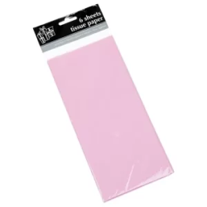 Image of 6 Sheet Tissue Paper Pink