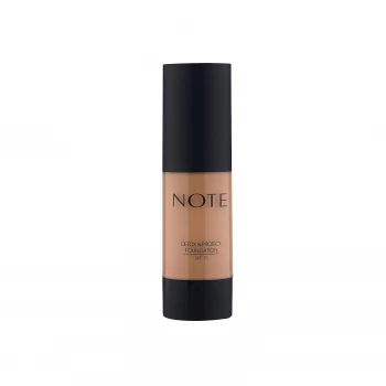 Image of Note Cosmetics Detox and Protect Foundation 35ml (Various Shades) - 107 Toffee