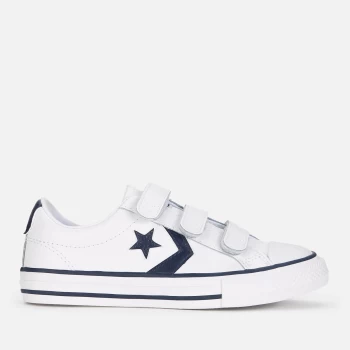 Image of Converse Kids Star Player V3 Trainer - White/Navy - UK 12 Kids