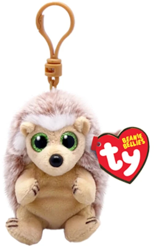 Image of Ty Beanie Bellies Key Clip Bumper Hedgehog 10cm Multi