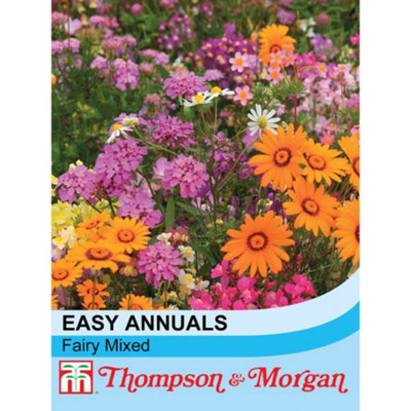 Image of Thompson & Morgan Wildflower Annuals Fairy Mixed 1 Packet (1000 Seeds)