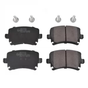 Image of Brake Pad Set 16540 by Febi Bilstein Rear Axle