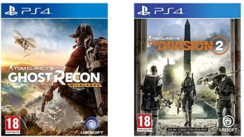Image of Tom Clancys Ghost Recon Wildlands and The Division 2 PS4 Game