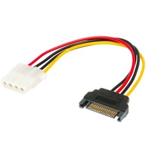 Image of Akasa SATA to 4-pin Molex Adapter, 15cm