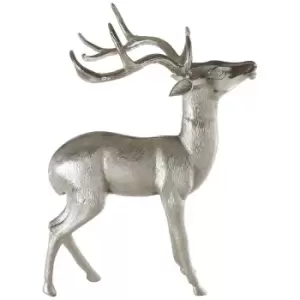Image of Premier Housewares Floorstanding Stag - Nickel Finish Large