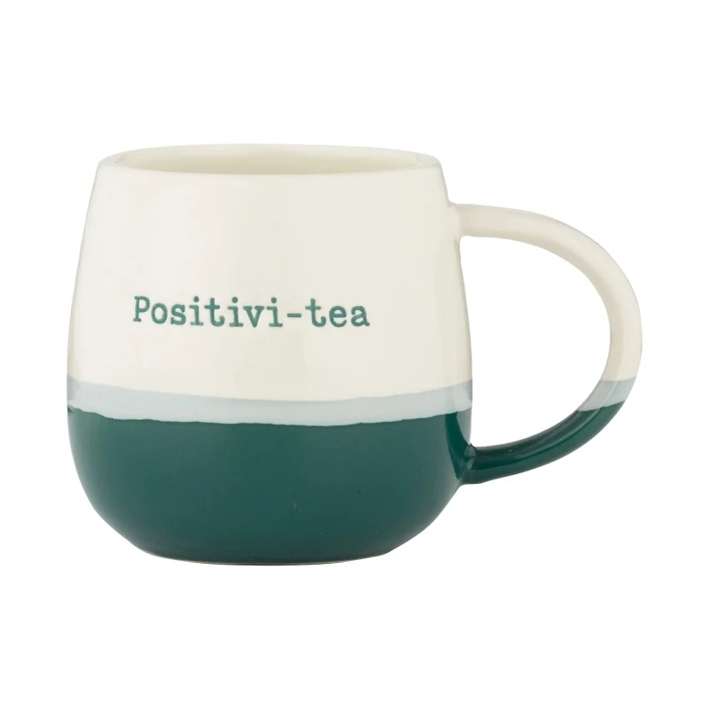 Image of Price & Kensington Stoneware Positivi-Tea Mug, 34cl