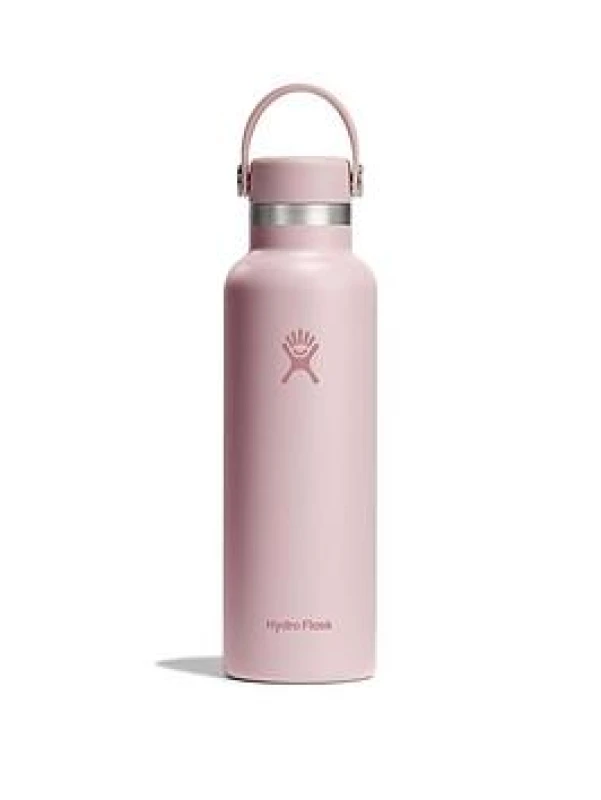 Image of Hydro Flask Standard Mouth Flex Cap thermo bottle colour Pink 621 ml