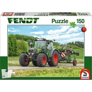 Image of Fendt 1050 Vario with Amazone Cenius Cultivator 150 Piece Jigsaw Puzzle
