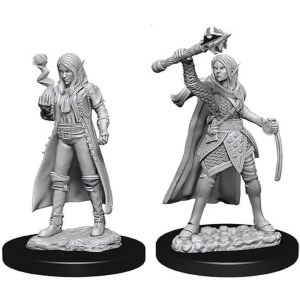 Image of Dungeons & Dragons Nolzur's Marvelous Unpainted Miniatures - Female Elf Cleric