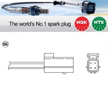 Image of 1x NGK NTK Oxygen O2 Lambda Sensor OTD3J-5A3 OTD3J5A3 (0024)