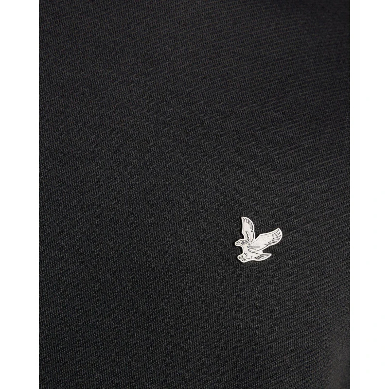 Image of Lyle and Scott Mens Cotton Crew Sweatshirt Lacquer male XS