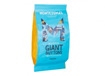 Image of Montezuma's Milk Chocolate Giant Buttons - 180g (Case of 8) (8 minimum)