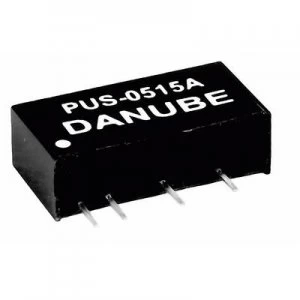 Image of Danube PUS 2405D 2W DCDC converter print 24 Vdc 5 Vdc 400 mA 1 W No. of outputs 1 x