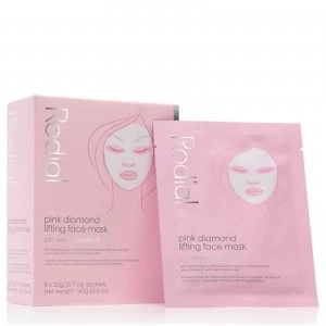 Image of Rodial Pink Diamond Lifting Face Mask (8 Pack)