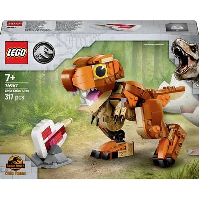 Image of LEGO LEGO Jurassic World Little Eatie: T. rex Dinosaur Toy 76967