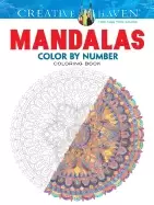 Image of creative haven mandalas color by number coloring book