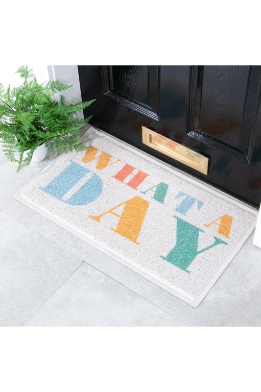 Image of Native Natural What A Day Doormat (70 X 40Cm)