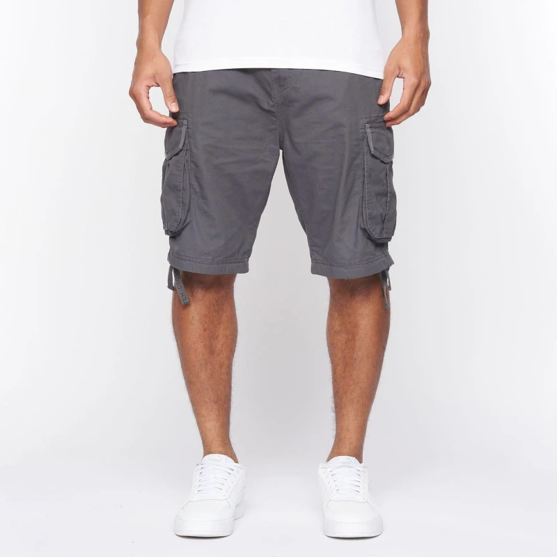 Image of Crosshatch Jamstar Cargo Shorts Charcoal male 32 inch