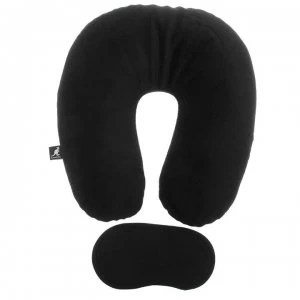 Image of Kangol Pillow / Mask Set - Black