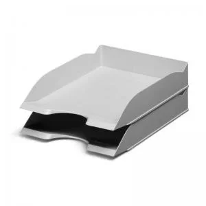 Image of Durable Letter Tray ECO Grey Pack of 6